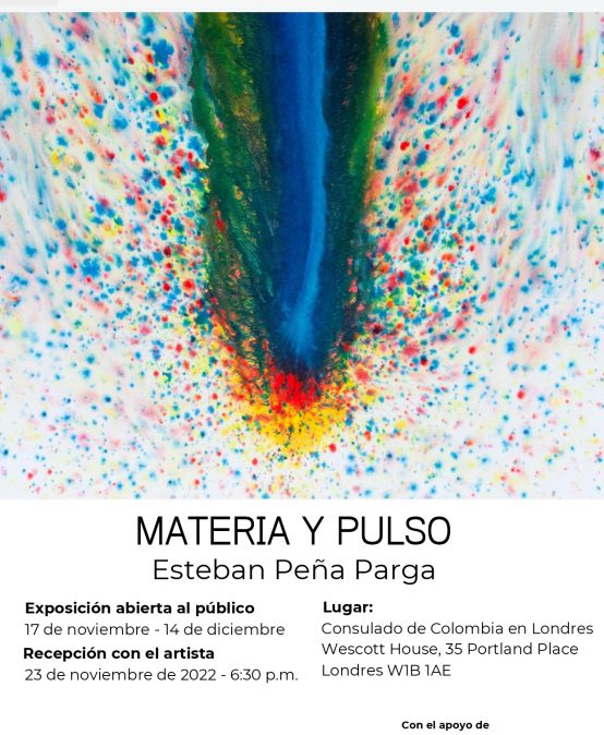 Materia y pulso – exposición de Esteban Peña