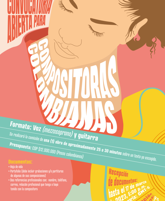 Convocatoria: compositoras colombianas