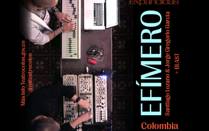 Efímero + BLAST en la inauguración del Centro Nacional de las Artes