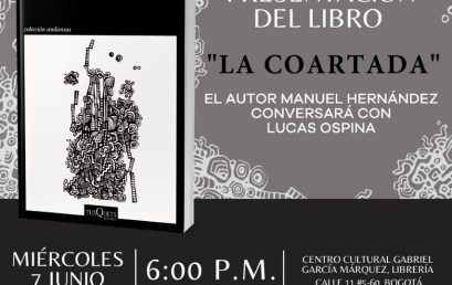 Presentación del libro La Coartada de Manuel Hernández por Lucas Ospina