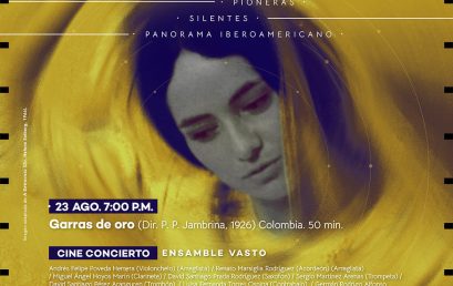 Cine concierto | Ensamble Vasto presenta: Garras de oro