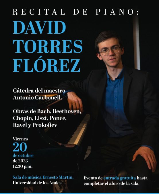 Recital de piano: David Torres Flórez
