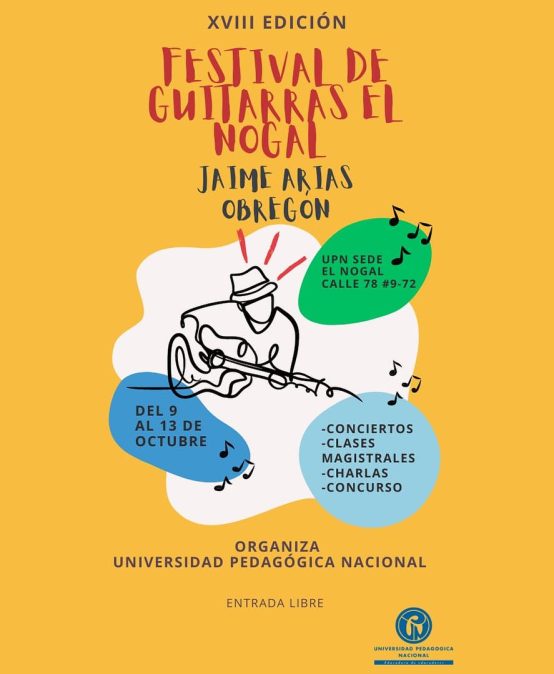 Andrés Villamil participará en el Festival de Guitarra 2023: El Nogal – Jaime Arias Obregón