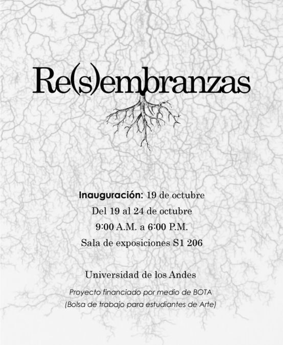 Re(s)embranzas, exposición de Juan Barreto y Andrea Páez