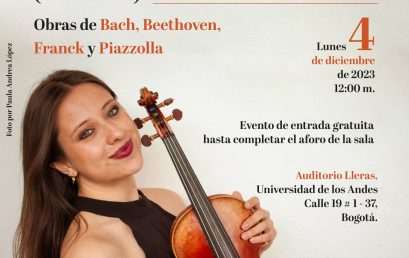 Recital de grado: Marianne Parra (violín)