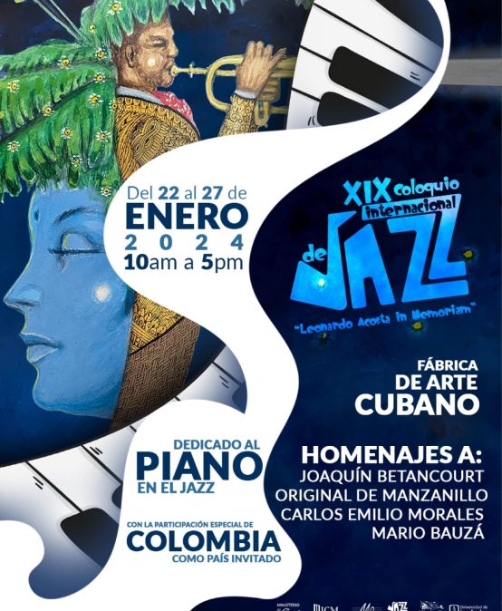 Óscar Acevedo, invitado al Coloquio Internacional de Jazz ‘Leonardo Acosta in memoriam’ en Cuba
