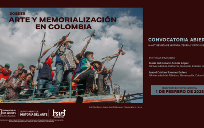 Convocatoria H-ART dossier ‘Arte y memorialización en Colombia’