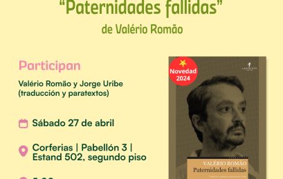 Presentación de Paternidades fallidas de Valério Romão