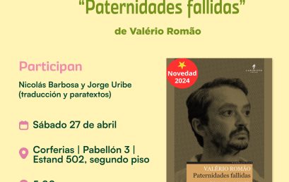 Presentación de Paternidades fallidas de Valério Romão