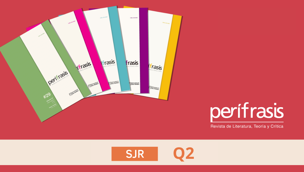 Perífrasis es ahora una revista Q2 en SJR en el área de Literatura y Teoría Literaria
