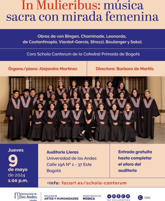 Concierto del mediodía: Schola Cantorum de la Catedral Primada de Bogotá