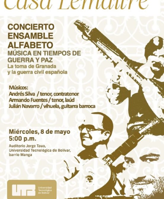 Concierto del Ensamble Alfabeto – Música en tiempos de guerra y paz