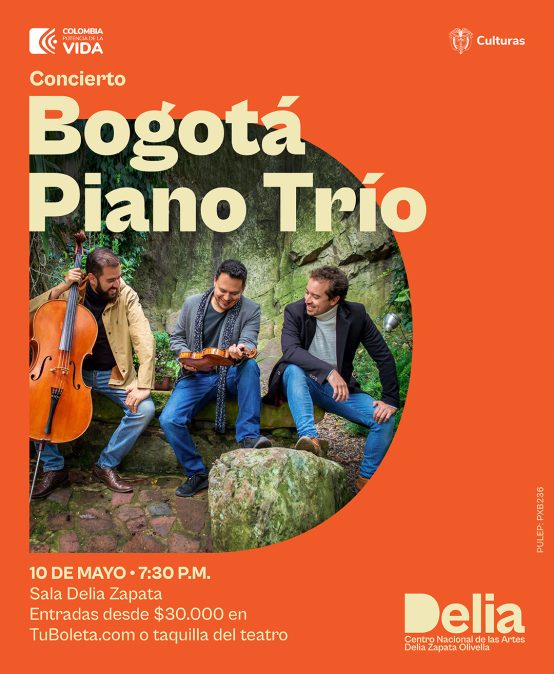 Bogotá Piano Trío en la sala Delia Zapata