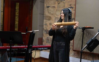 Urpi Barco hace la producción de su LP “Jazz vocal colombiano” en los estudios de la Universidad de los Andes