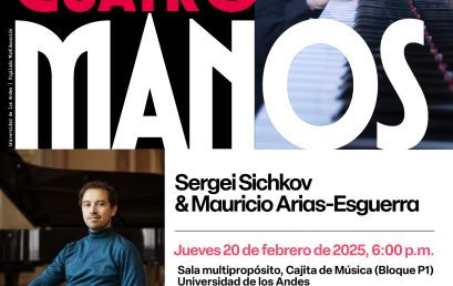 Concierto de la Tarde: ¡Piano a 4 manos! Sergei Sichkov & Mauricio Arias-Esguerra