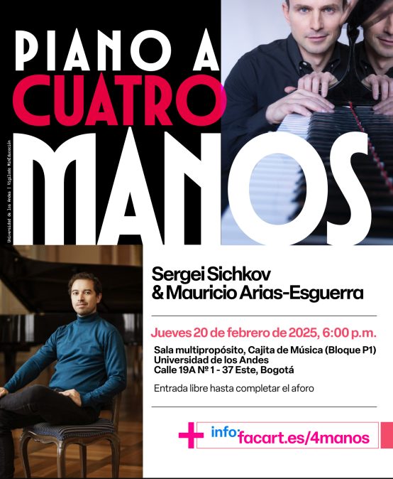 Concierto de la Tarde: ¡Piano a 4 manos! Sergei Sichkov & Mauricio Arias-Esguerra