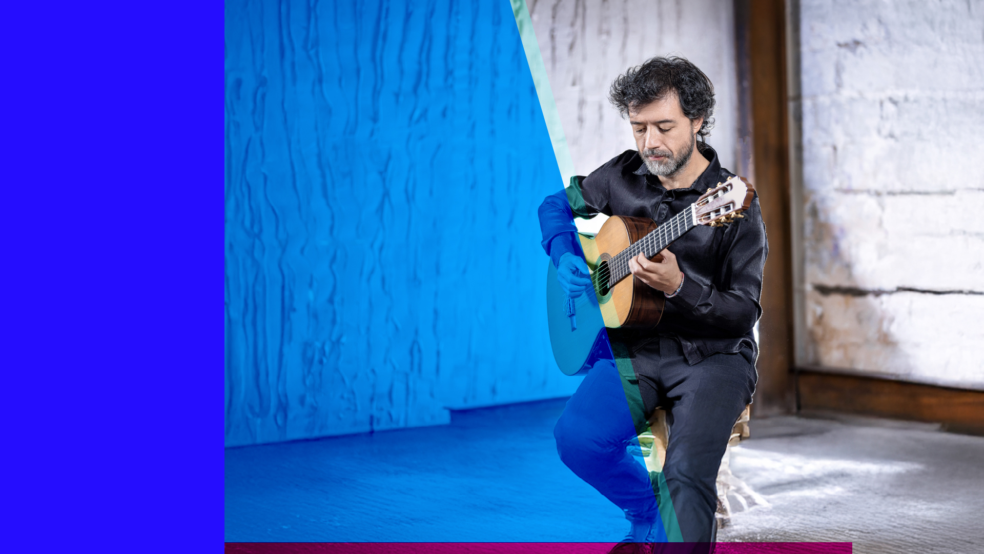 Concierto del Tarde: César Quevedo (guitarra), jueves 13 de febrero a las 6:00 p.m. en la Cajita de música, Universidad de los Andes