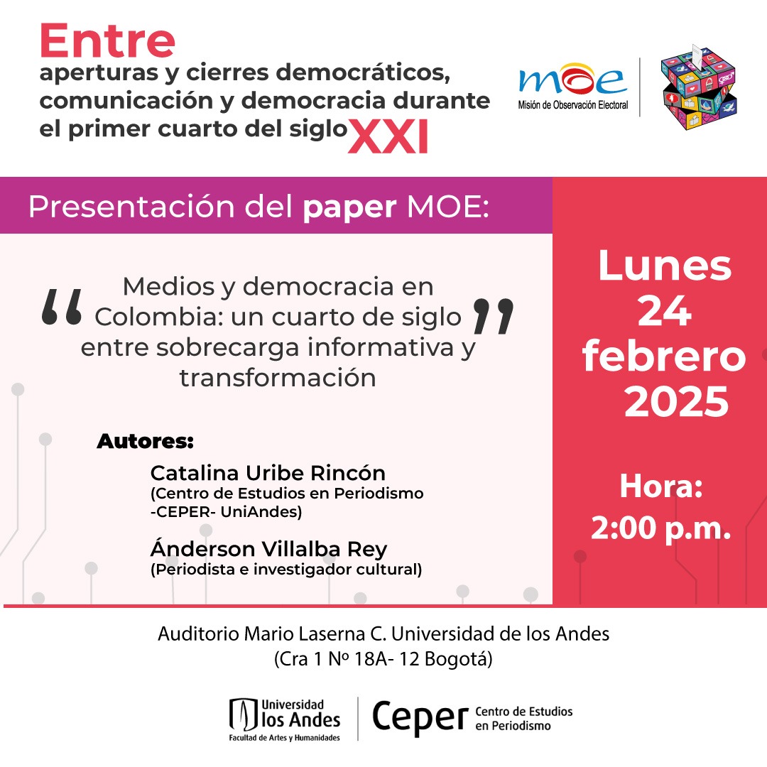 Medios y democracia en Colombia: un cuarto de siglo entre sobrecarga informativa y transformación