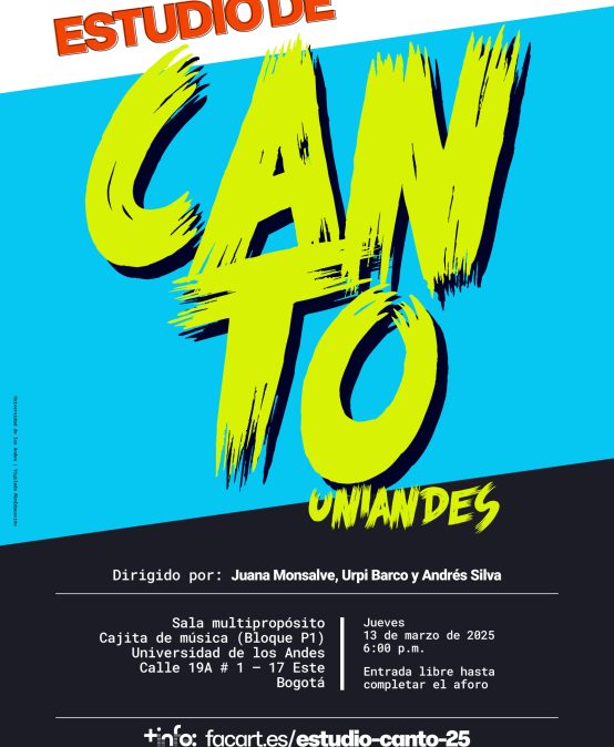 Concierto de la Tarde: Estudio de Canto Uniandes