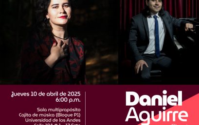 Concierto de la Tarde: Elizabeth Patiño (mezzosoprano) y Daniel Aguirre (piano)