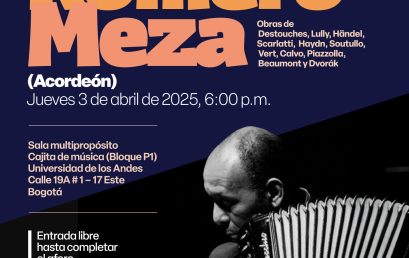 Concierto de la Tarde: Lácides Romero Meza (acordeón)