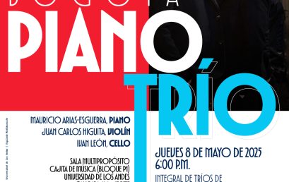 Concierto de la Tarde: Bogotá Piano Trío