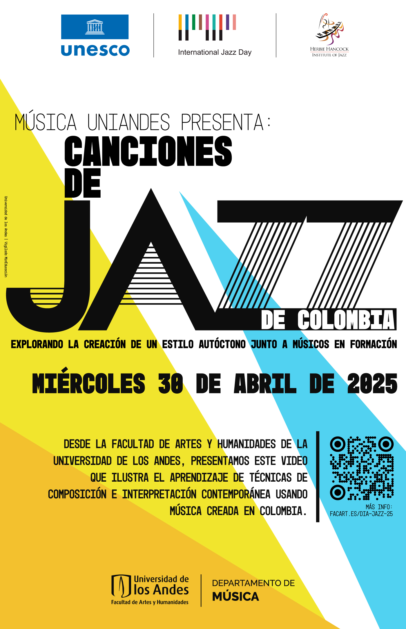 Facartes participa en el Día Internacional del Jazz 2025 de la UNESCO