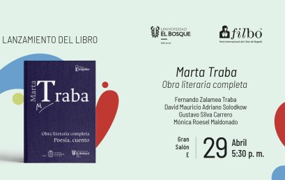 Lanzamiento del libro Marta Traba. Obra literaria completa
