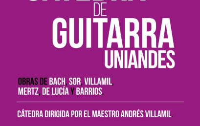 Recital: Cátedra de guitarra Uniandes