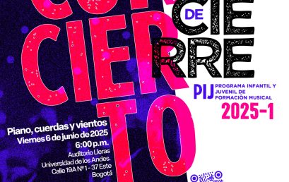 Conciertos de cierre del PIJ Programa Infantil y Juvenil de formación Musical 2025-1