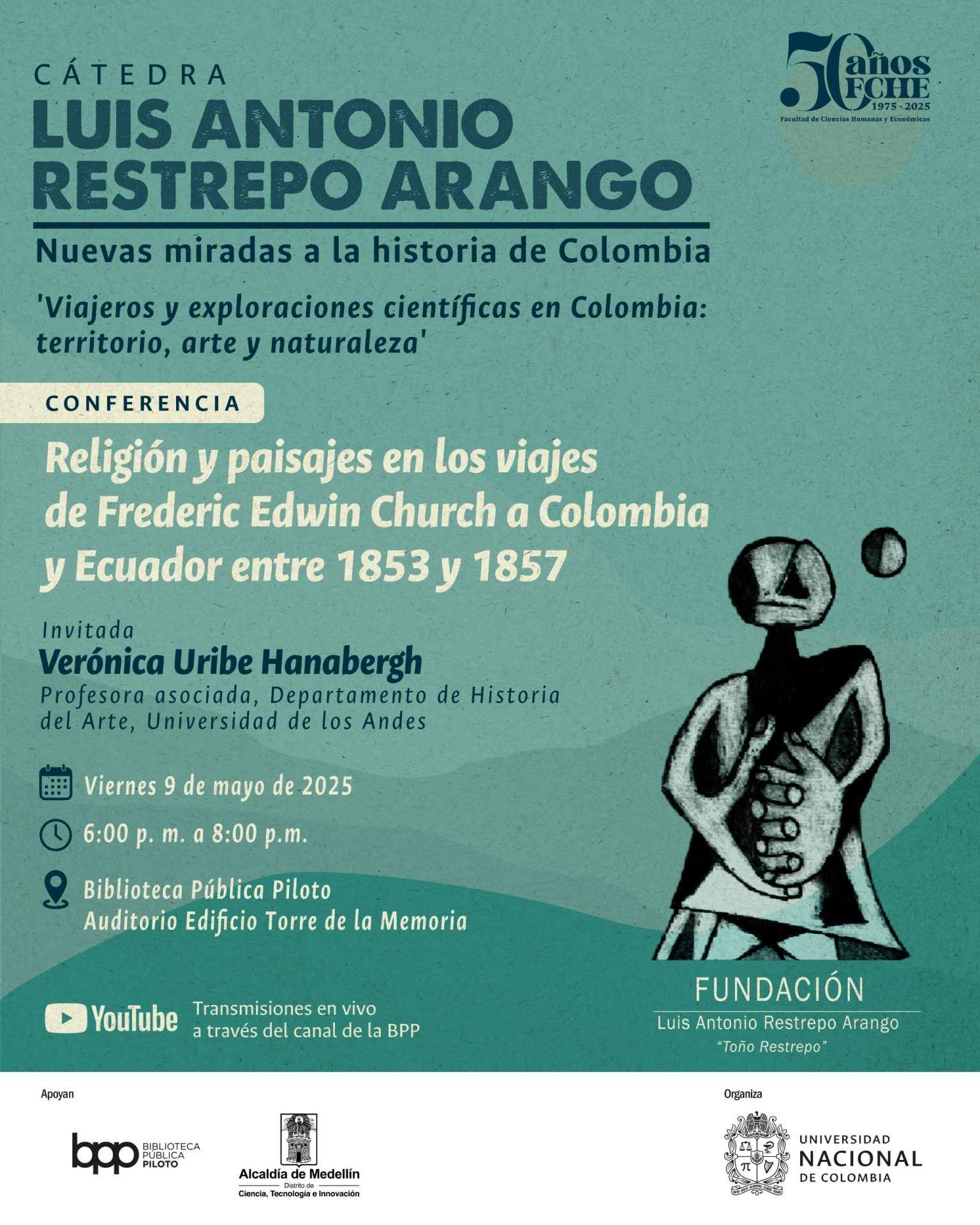 Viernes 9 de abril de 2025 a las 6:00 p.m.