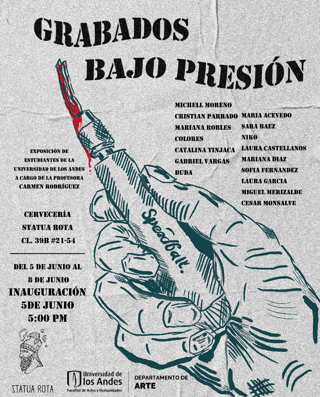 Inauguración: 5 de junio de 2025, 5:00 p. m.