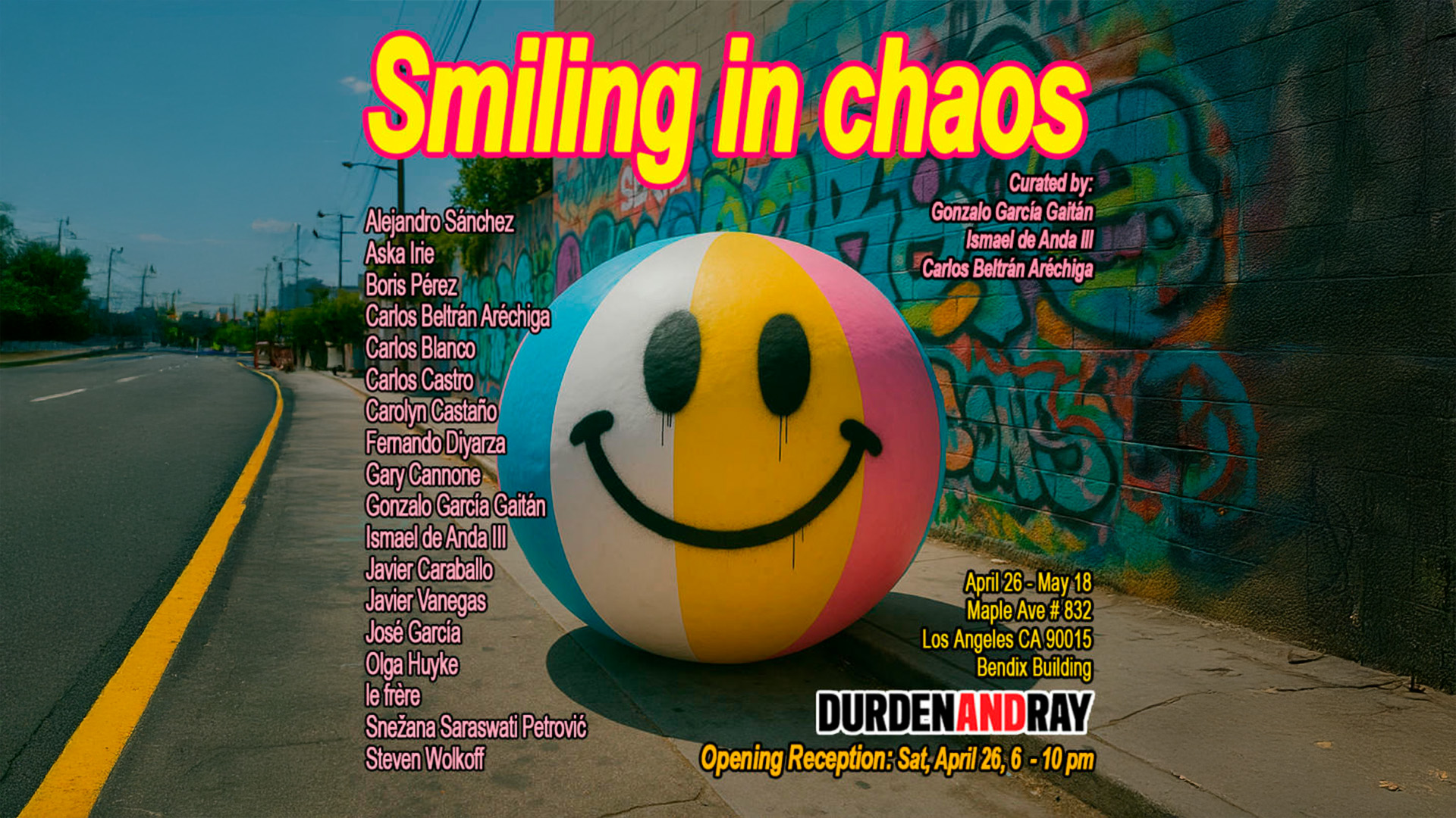 Egresados Uniandinos en Los Ángeles: el humor como resistencia en la exposición Smiling in Chaos Egresados Uniandinos en Los Ángeles: el humor como resistencia en la exposición Smiling in Chaos