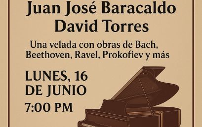 Recital de piano: David Torres y Juan José Baracaldo