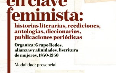 Simposio internacional: Políticas textuales en clave feminista