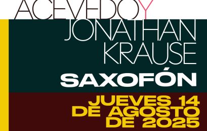 Concierto de la Tarde:  Óscar Acevedo (piano) y Jonathan Krause (saxofón)