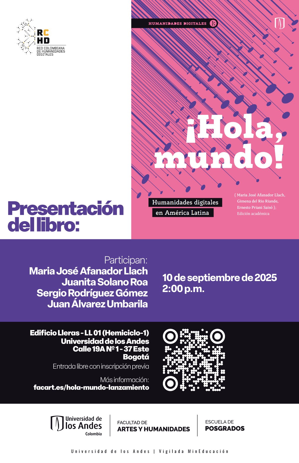Un espacio de conversación entre las editoras del libro y los autores.