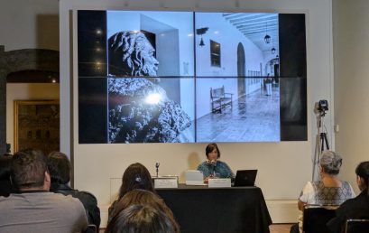 Olga Acosta profesora invitada por el Instituto de Investigaciones Estéticas de la UNAM