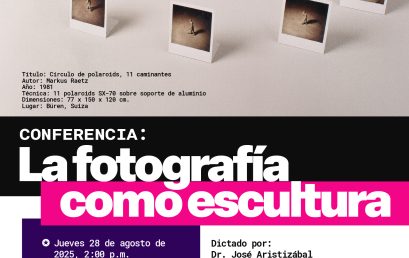 Taller – La fotografía como escultura