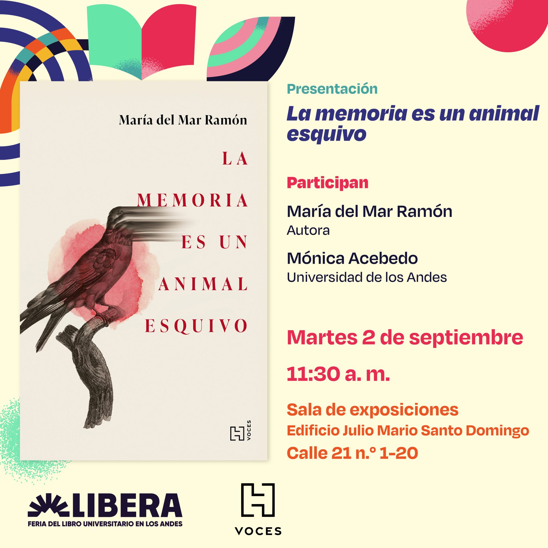 En el marco de la Feria del libro universitario en los Andes LIBERA