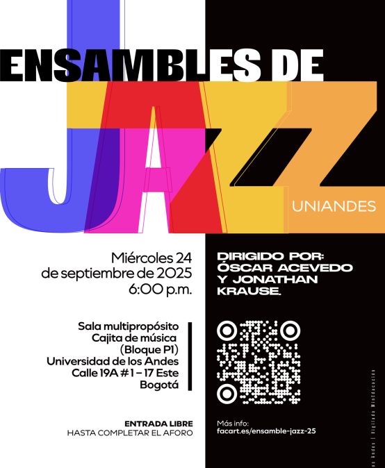 Concierto del Ensamble de Jazz Uniandes en 2025-2