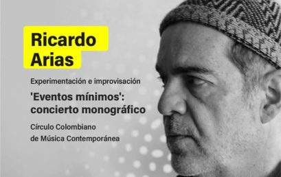 Ricardo Arias, experimentación e improvisación en el Julio Mario Santo Domingo