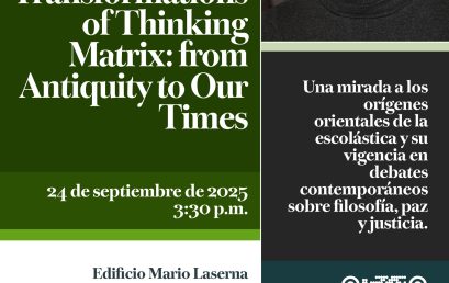 Conferencia del profesor Cyril Hovorun ‘Transformations of thinking matrix’