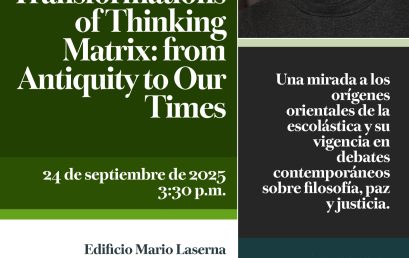 Conferencia del profesor Cyril Hovorun ‘Transformations of thinking matrix’