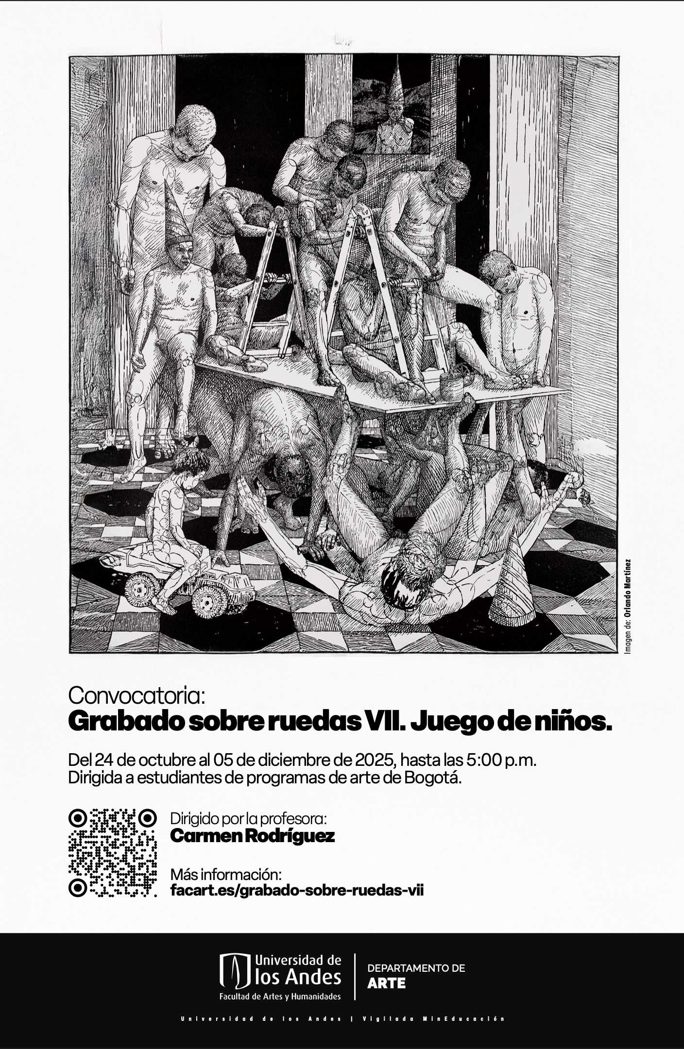 Convocatoria Grabado Sobre Ruedas VII: Juego de niños