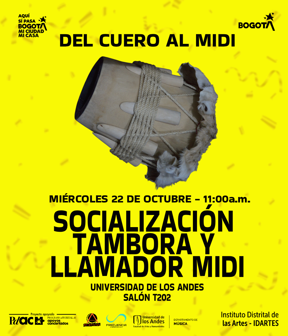 Miércoles 22 de octubre de 2025 a las 11:00 a.m. en el salón T-202, Bloque T