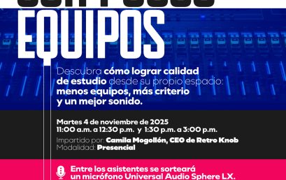 Taller: Sonar bien con pocos equipos Taller: Sonar bien con pocos equipos
