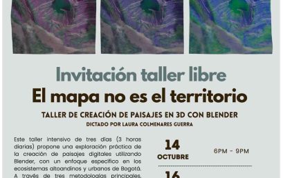 Taller extra: creación de paisajes en 3D con Blender