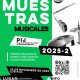 Muestras musicales del PIJ: ensambles, batería, bajo, técnica vocal y ensambles, sábado 22 de noviembre de 2025 a la 1:30 p.m.