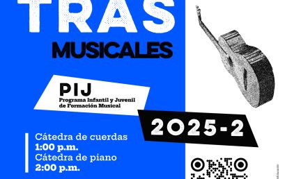Muestras musicales del Programa Infantil y Juvenil: cátedra de piano y cuerdas en 2025-2